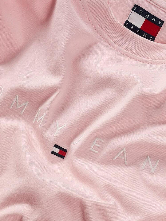 Tommy Hilfiger Neck Tricou Pink