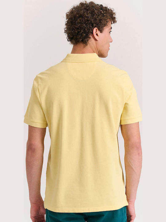 Polo Kurzarmbluse Yellow