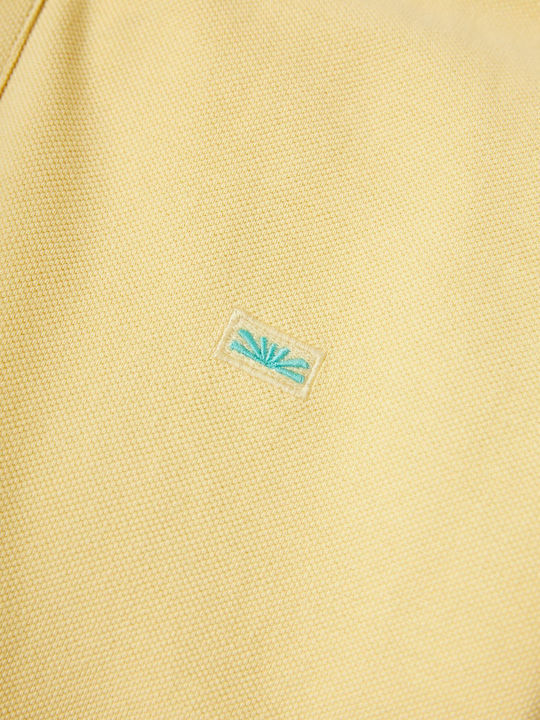 Polo Kurzarmbluse Yellow