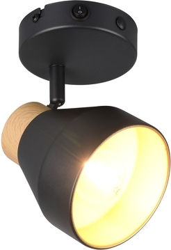 Trio Lighting Μονό Σποτ σε Μαύρο Χρώμα