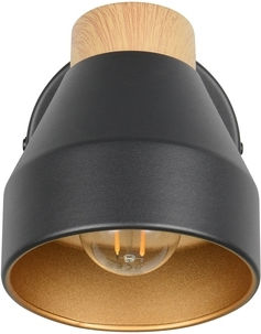 Trio Lighting Μονό Σποτ σε Μαύρο Χρώμα