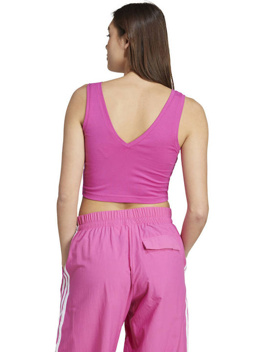 Essentials Damen Sport Bluse Ärmellos Pink