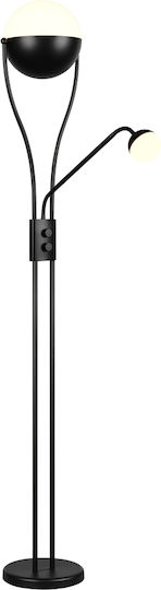 Trio Lighting Chris LED Φωτιστικό Δαπέδου με Θερμό Λευκό Φως Μαύρο