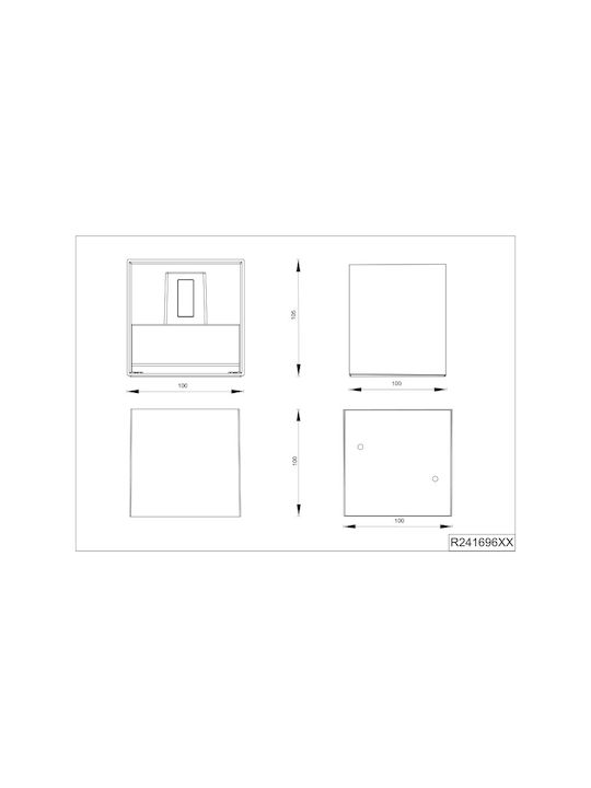 Trio Lighting Μοντέρνο Φωτιστικό Τοίχου
