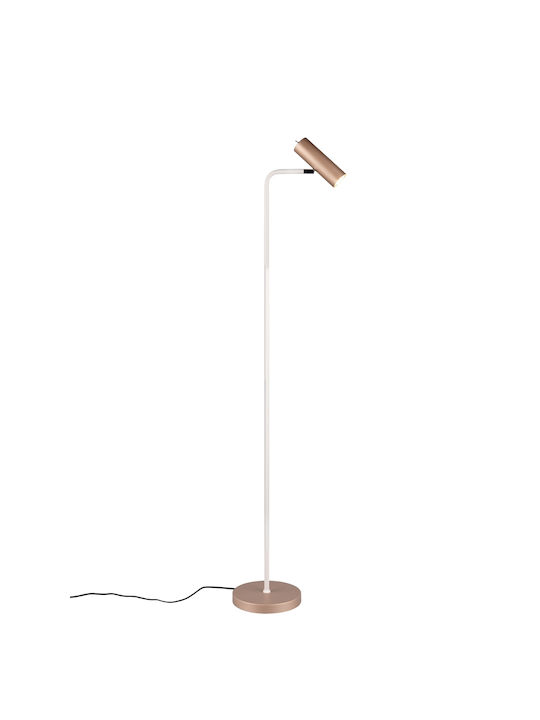 Trio Lighting Marley Φωτιστικό Δαπέδου Καφέ