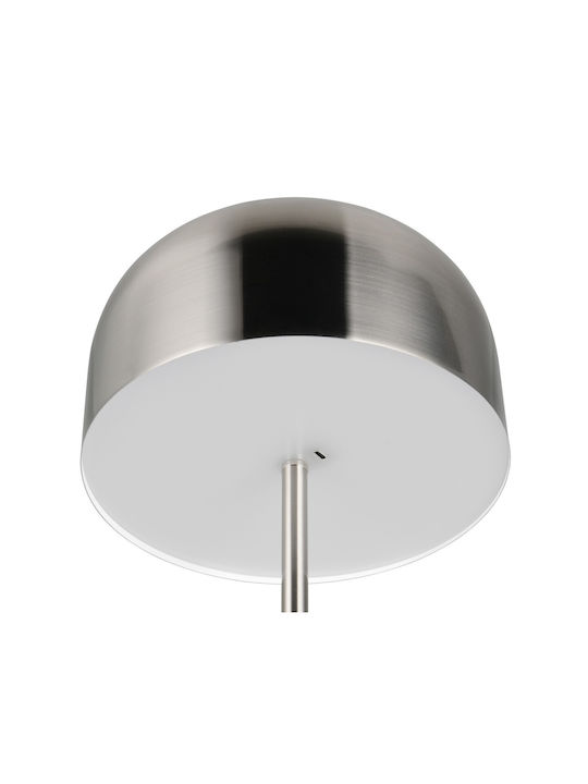 Trio Lighting LED Подова Лампа Сребрист