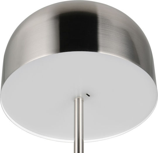 Trio Lighting LED Φωτιστικό Δαπέδου με Θερμό Λευκό Φως Ασημί