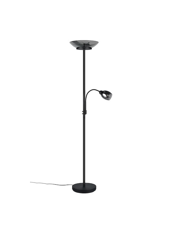 Trio Lighting Gerry Подова Лампа Черен