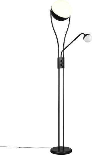 Trio Lighting Chris LED Φωτιστικό Δαπέδου με Θερμό Λευκό Φως Μαύρο
