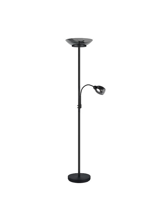 Trio Lighting Gerry Подова Лампа Черен