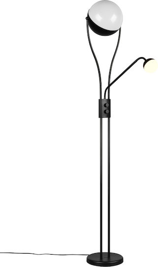 Trio Lighting Chris LED Φωτιστικό Δαπέδου με Θερμό Λευκό Φως Μαύρο