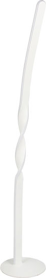 Trio Lighting LED Floor Lamp with Natural White Light Black