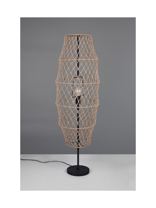 Trio Lighting Φωτιστικό Δαπέδου Μαύρο
