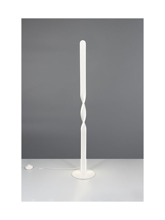 Trio Lighting LED Φωτιστικό Δαπέδου με Φυσικό Λευκό Φως Μαύρο