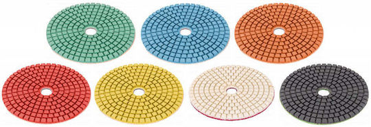 Set 7 Diamond Grinding Discs Pm-dpp-100tm Mokro Powermat Pm1108