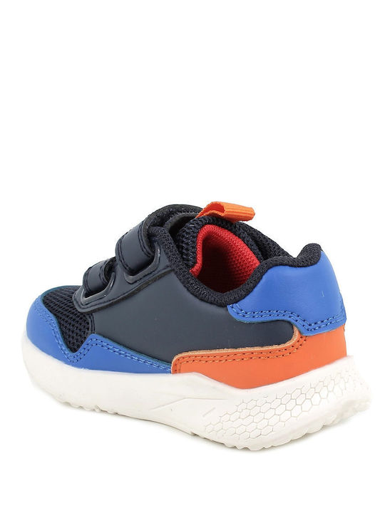 Kids Sneakers Anatomic with Scratch & Lights Blue