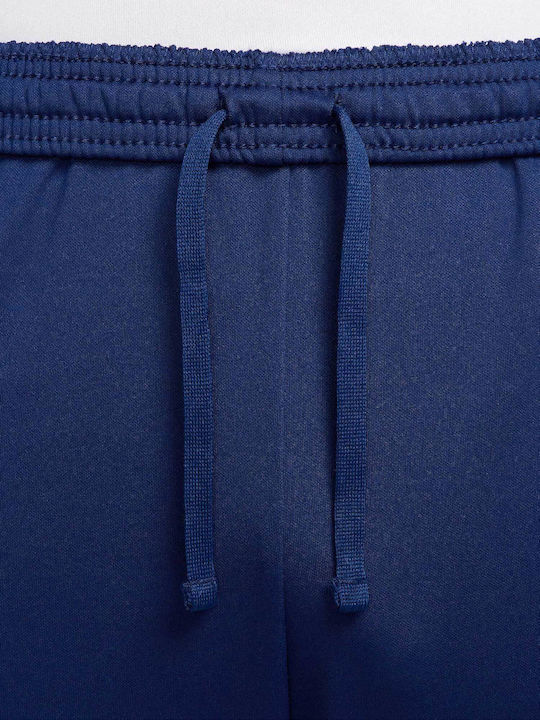Academy Παντελόνι Φόρμας Dri-Fit Γυαλιστερό με Λάστιχο Blue
