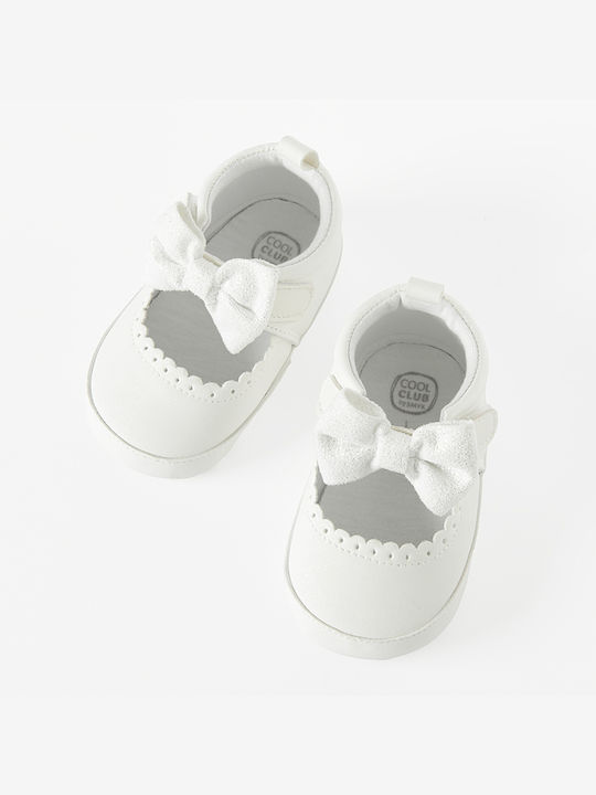 Cool Club Baby Ballerinas White