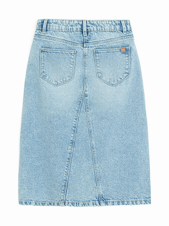 Kinder Rock aus Jeans Blau