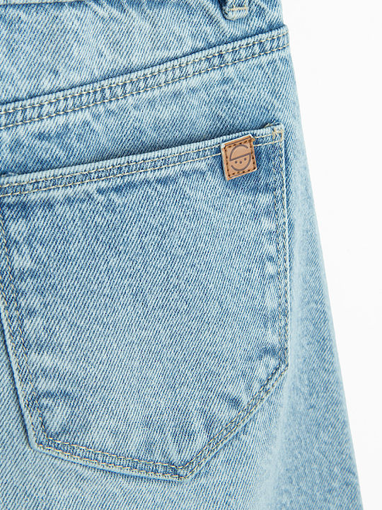 Kinder Rock aus Jeans Blau