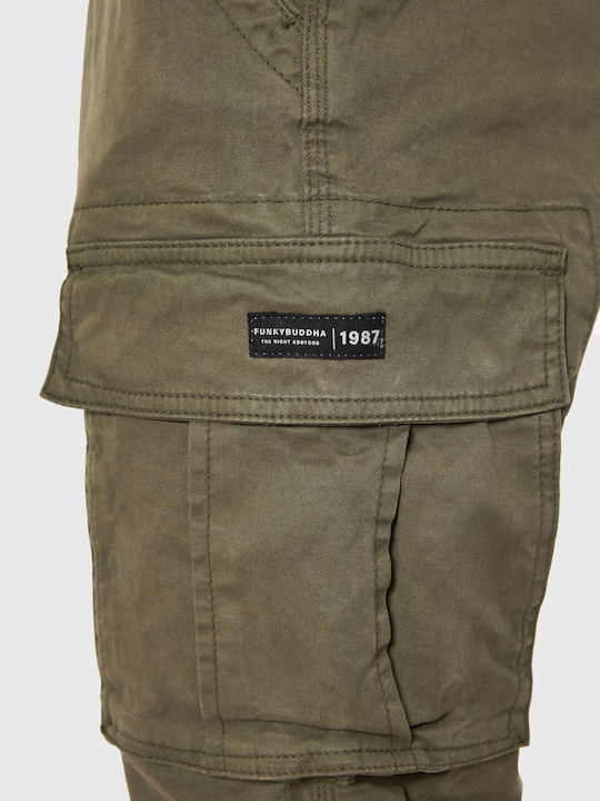 Funky Buddha Trousers Cargo Khaki