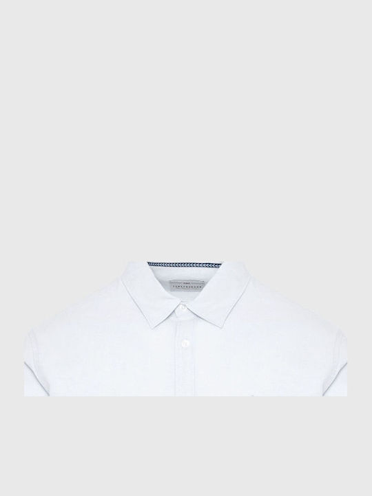 Long-sleeved Cotton Shirt White