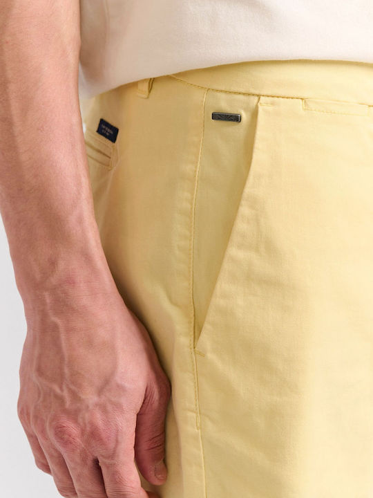 Men's Shorts Chino Yellow