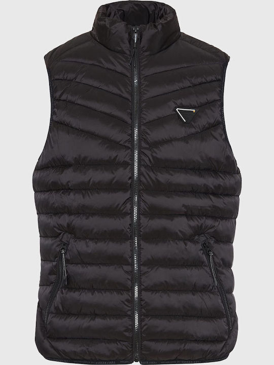 Sleeveless Jacket Puffer Black