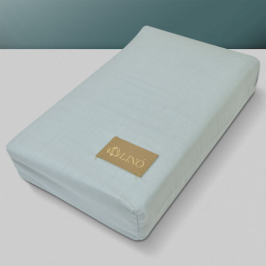 Lino Home Сет Чаршафи с Ластик 160x200+32см. Moderna Мента 4бр