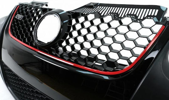 Μπροστινός Προφυλακτήρας Vw Golf V 5 03-08 Gti Look Μάσκα & Προβολείς Ομίχλης