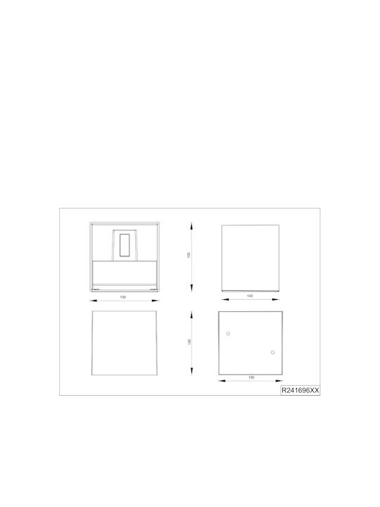 Trio Lighting Lumină de exterior montată pe perete