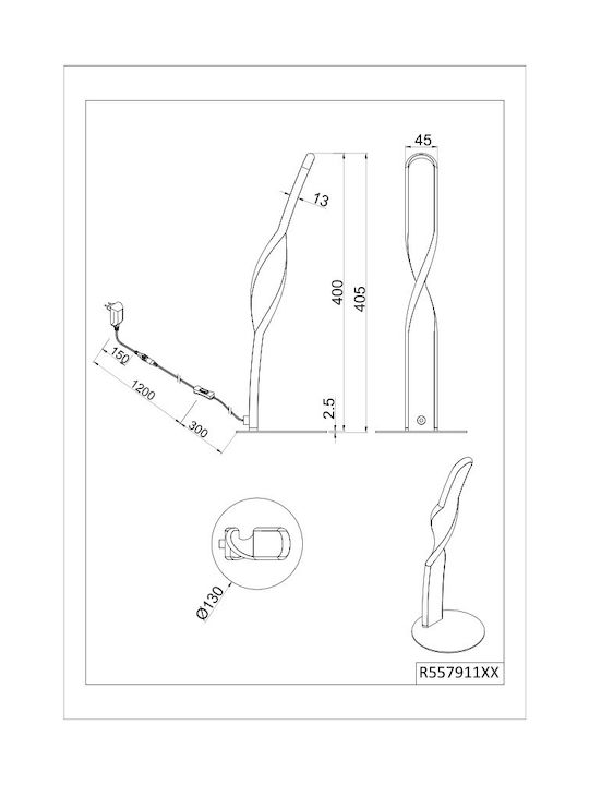Trio Lighting Декоративна Лампа Бежов