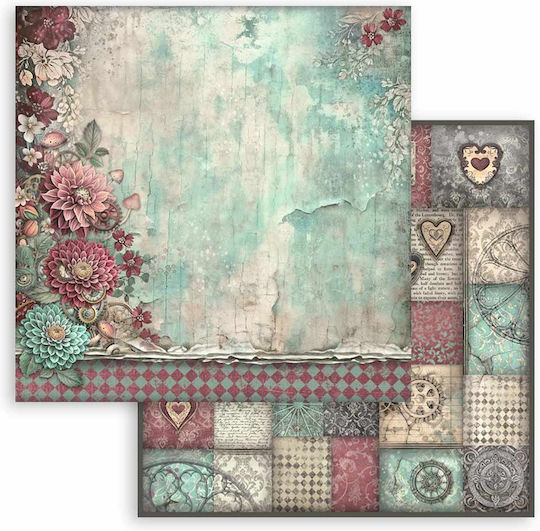 Scrapbooking Papers 10pcs 30.5×30.5cm Stamperia Master Magic Backgrounds