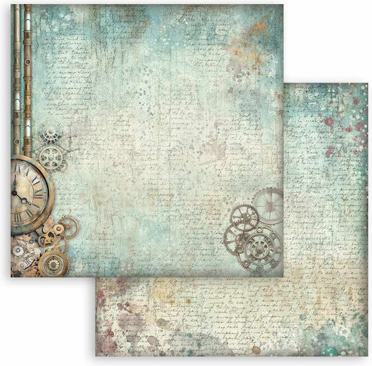 Scrapbooking Papers 10pcs 30.5×30.5cm Stamperia Master Magic Backgrounds