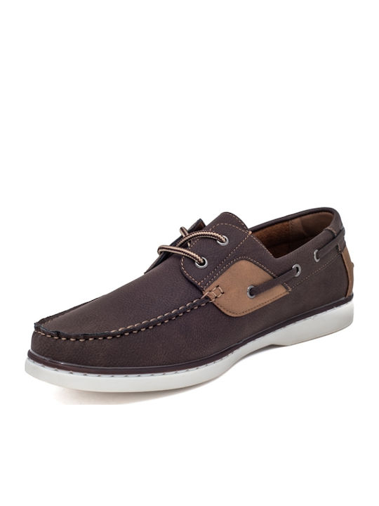 Men's Boat Shoes Brown