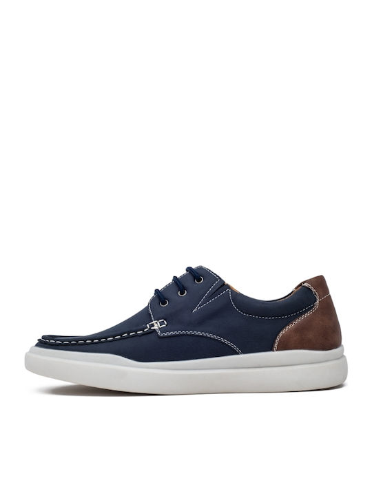 Herren Mokassins in Blau Farbe