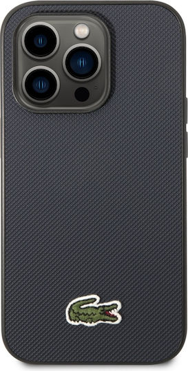 Lacoste Iconic Petit Pique Задна корица Пластмаса / Силикон Тъмносин (iPhone 14 Pro Max)