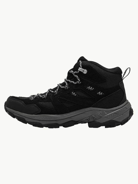 Jack Wolfskin Vojo Tour Încălțăminte De Drumeție Pentru Bărbați Neagră Jack Wolfskin Vojo Tour Încălțăminte De Drumeție Pentru Bărbați Neagră