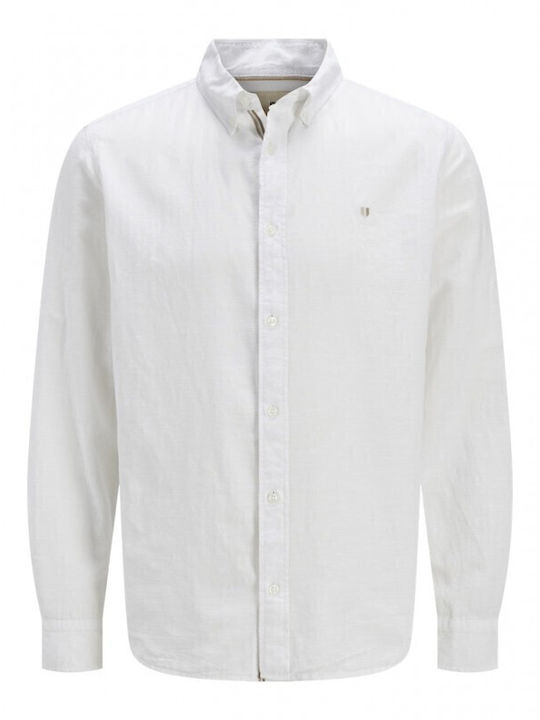 Jack & Jones Baumwolle Hemd Bright White