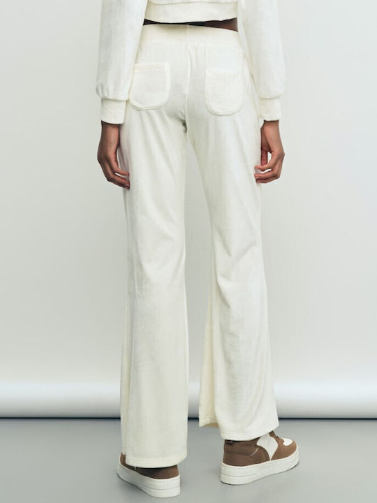 Lumina Sweatpants Velvet White