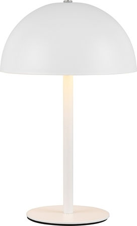 Trio Lighting Μεταλλικό Πορτατίφ LED με Λευκό Καπέλο και Βάση