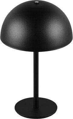 Trio Lighting Metal Lampă de masă LED cu Abajur Negru și Bază