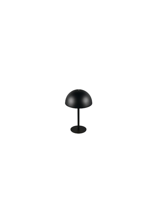 Trio Lighting Μεταλλικό Πορτατίφ LED με Μαύρο Καπέλο και Βάση