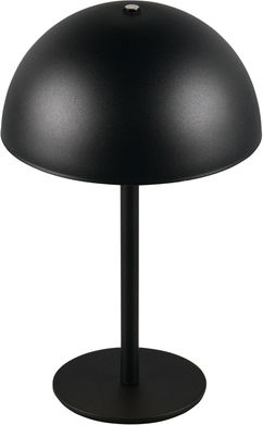 Trio Lighting Metal Lampă de masă LED cu Abajur Negru și Bază