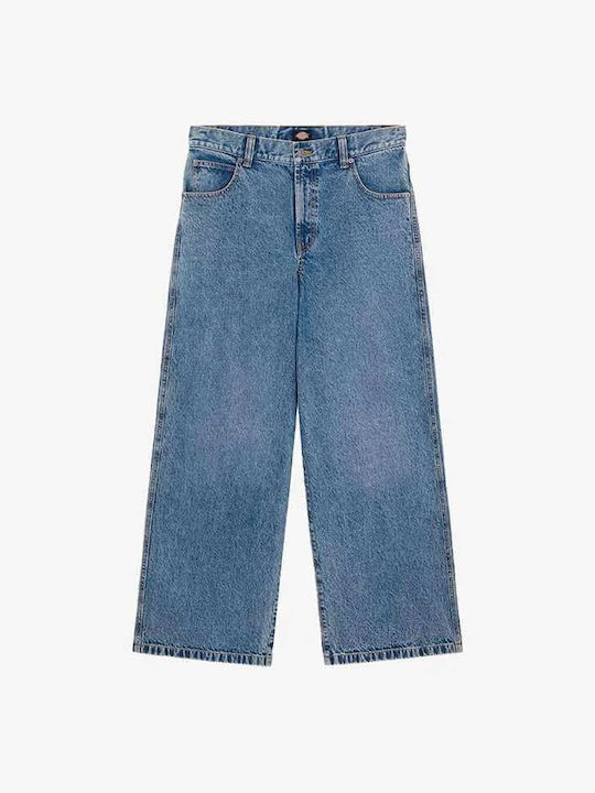 Ανδρικό Παντελόνι Τζιν με Loose Baggy Εφαρμογή Rinsed Fade