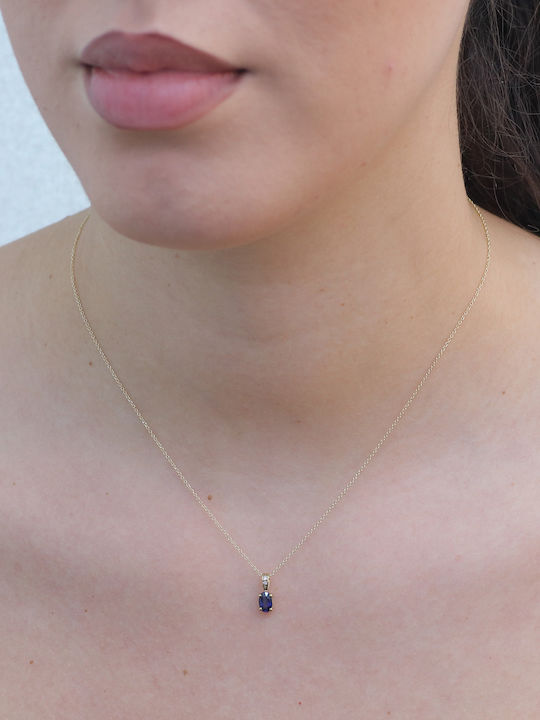 Necklace Made of 9 K Gold