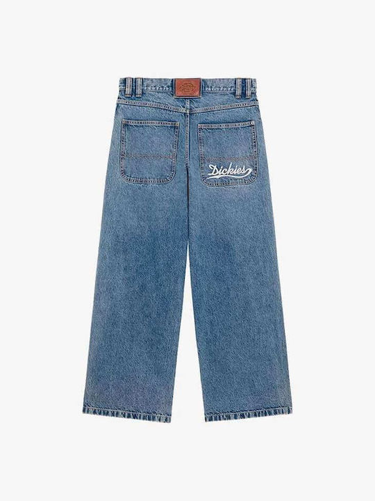 Ανδρικό Παντελόνι Τζιν με Loose Baggy Εφαρμογή Rinsed Fade
