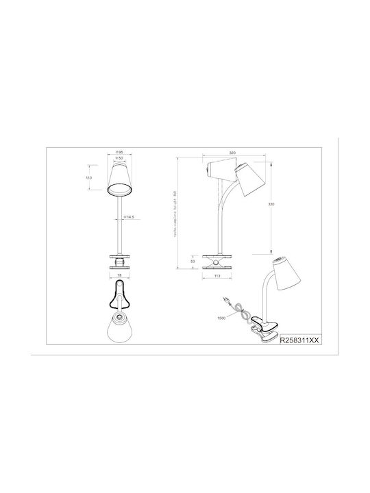 Trio Lighting LED Iluminat De Birou Trio Lighting LED Iluminat De Birou