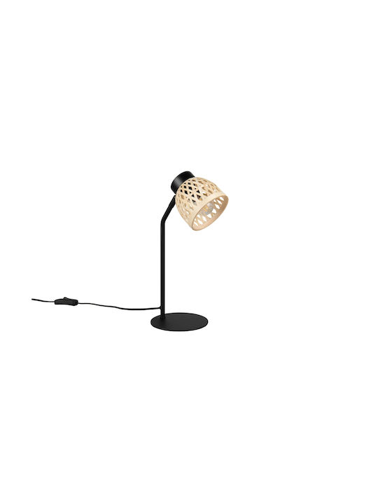 Trio Lighting Настолна Лампа в Черен Цвят