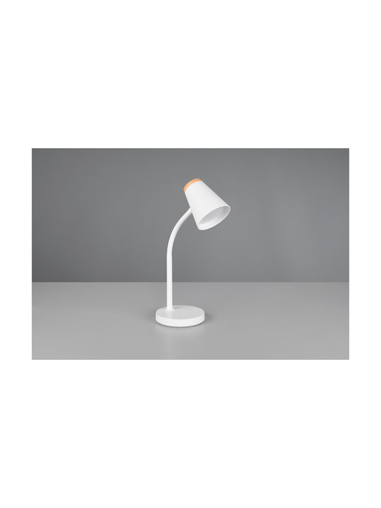 Trio Lighting Настолна Лампа за Цокъл Вграден LED в Бял Цвят